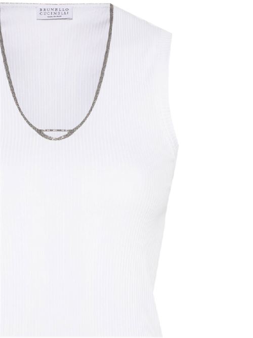 Top in misto cotone Brunello Cucinelli | MP902HC500C159